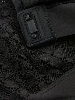 Bhs|Primark Spitzen-Bralette-BH Mit Adaptivem Verschluss Schwarz