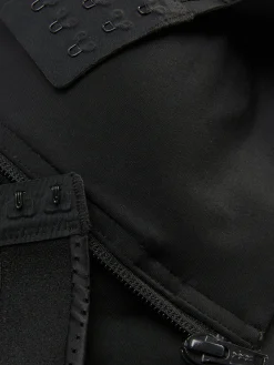 Bhs|Primark Sport-BH Mit überkreuzten Trägern Und Reißverschluss Schwarz