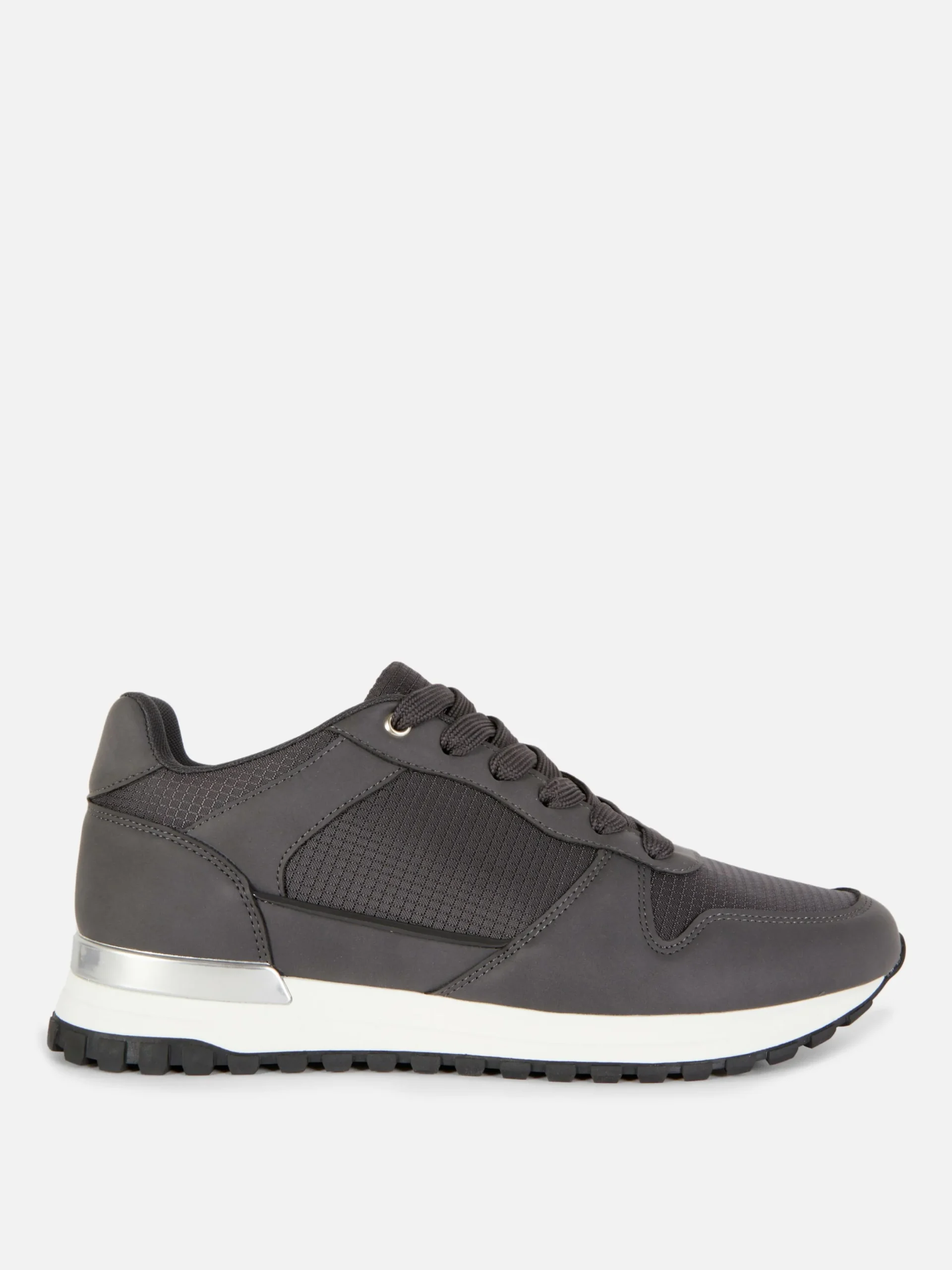 Sneakers|Sportbekleidung|Primark Sportliche Sneaker Mit Dicker Sohle Anthrazitfarben