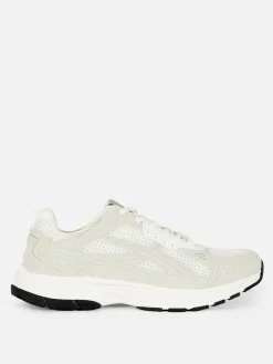 Sneakers|Primark Sportliche Sneaker Mit Mehreren Einsätzen Naturfarben