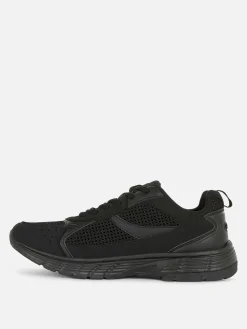 Sneakers|Primark Sportliche Sneaker Mit Mehreren Einsätzen Schwarz