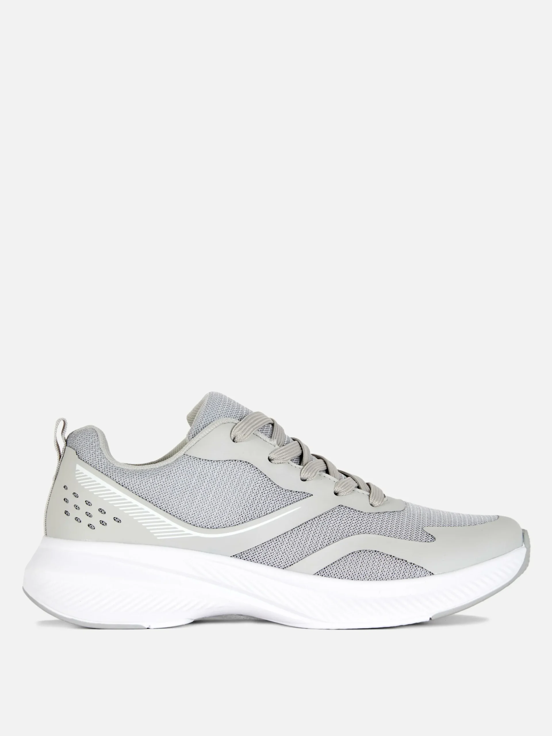 Sneakers|Primark Sportliche Sneaker Mit Schnürsenkeln Grau