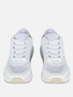 Sneakers|Primark Sportliche Sneaker Mit Schnürsenkeln Weiß