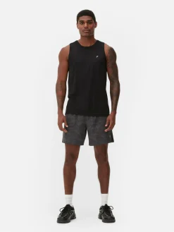 Sportbekleidung|Tops Und T-Shirts|Primark Sportliches Tanktop Mit Rundhalsausschnitt Schwarz