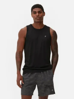 Sportbekleidung|Tops Und T-Shirts|Primark Sportliches Tanktop Mit Rundhalsausschnitt Schwarz