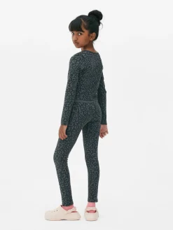 Hoodies Und Sweatshirts|Primark Sportliches Top Mit Leopardenmuster Anthrazitfarben