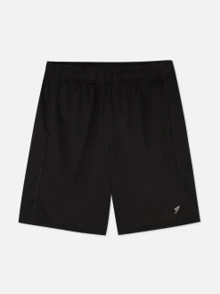 Shorts|Sportbekleidung|Primark Sport-Shorts Mit Netzeinsatz Schwarz