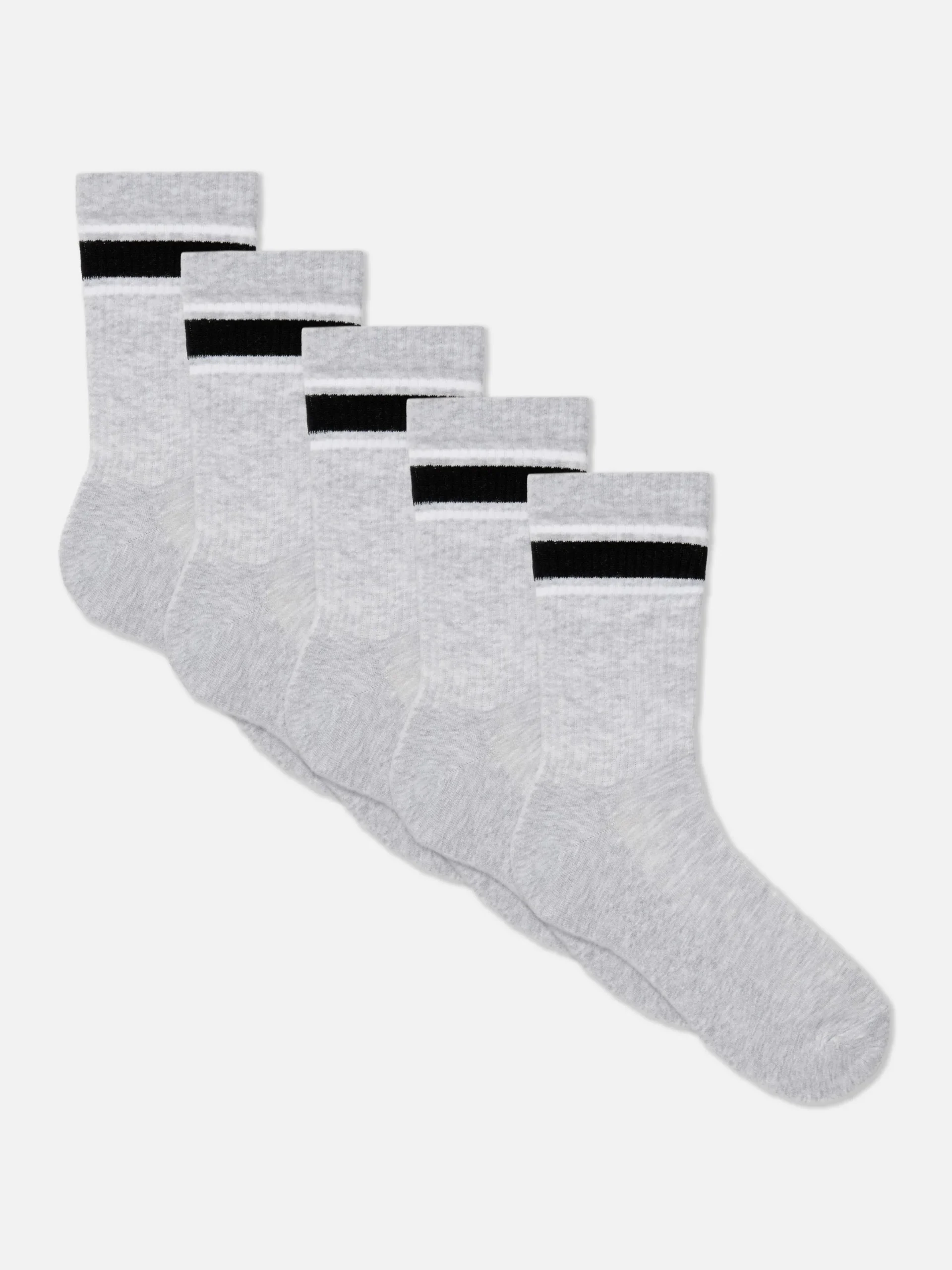 Socken|Primark Sport-Socken, 5er-Pack Grau
