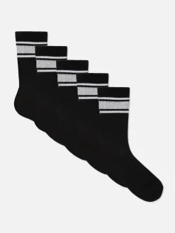 Socken|Sportbekleidung|Primark Sport-Socken, 5er-Pack Schwarz
