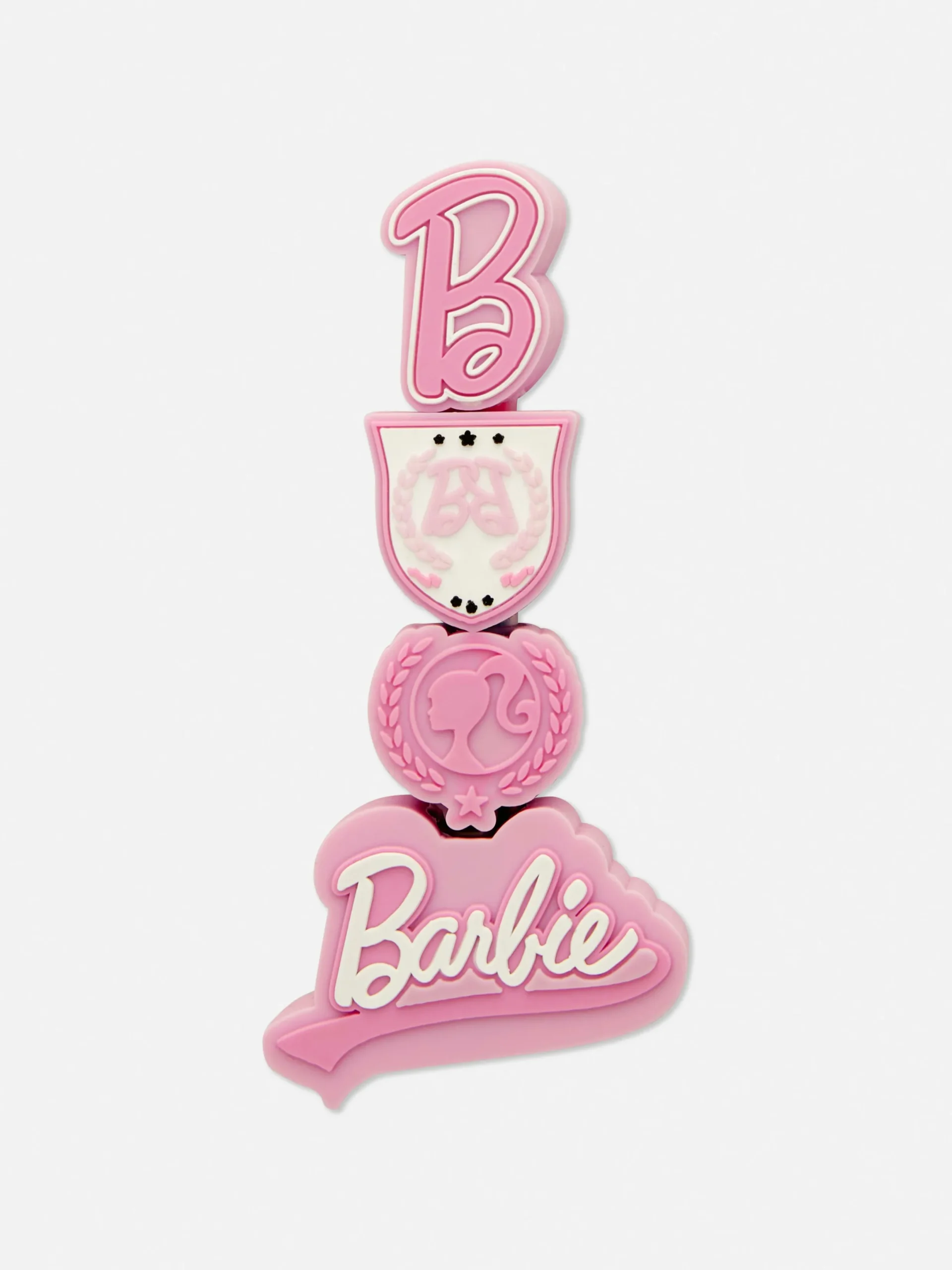 Buntstifte|Primark Stapelbare, Duftende „Barbie“ Highlighter, 4er-Pack Rosa