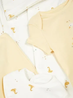 Sets Und Outfits|Primark Starterset Mit Entenmuster, 5-teilig Gelb