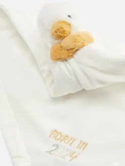 Bettwäsche Und Decken|Primark Steppdecke Mit „Born In 2024“-Stickerei Weiß