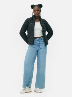 Jacken Und Mäntel|Primark Steppjacke Mit Trichterkragen Schwarz