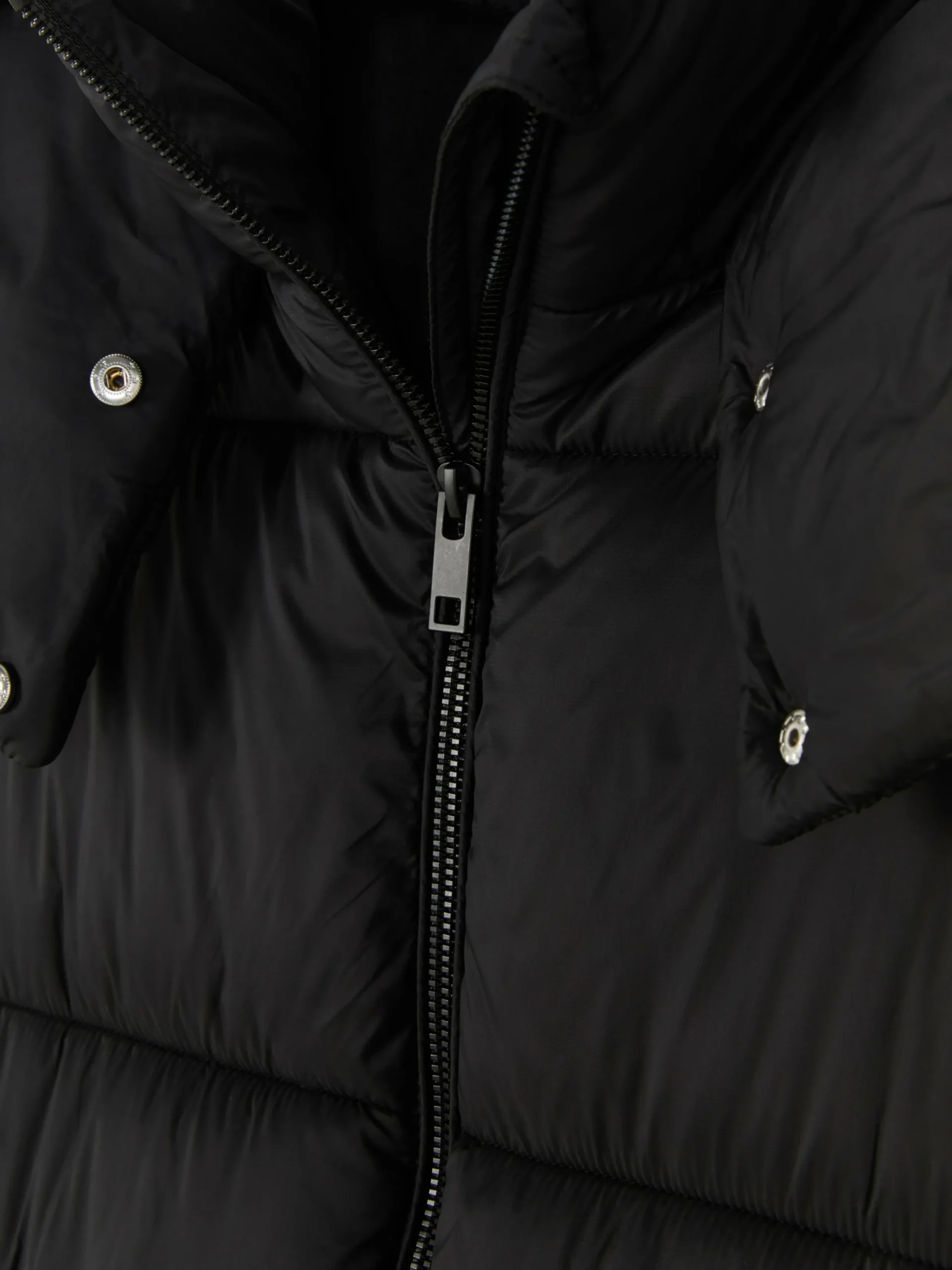 Jacken Und Mäntel|Primark Steppmantel Mit Kapuze Schwarz