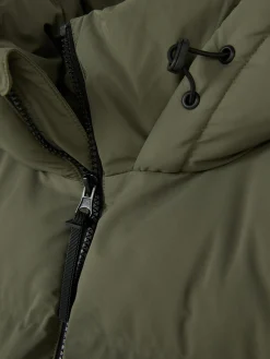 Jacken Und Mäntel|Primark Steppweste Mit Kapuze Grün