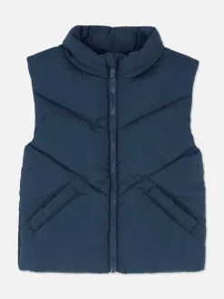 Jacken Und Mäntel|Primark Steppweste Mit Reißverschluss Marineblau