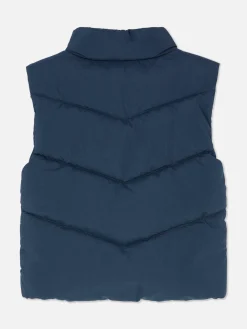 Jacken Und Mäntel|Primark Steppweste Mit Reißverschluss Marineblau