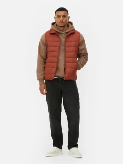 Jacken Und Mäntel|Primark Steppweste Mit Reißverschluss Dunkelorange