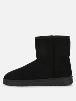 Stiefel|Primark Stiefel In Wildleder-Optik Schwarz