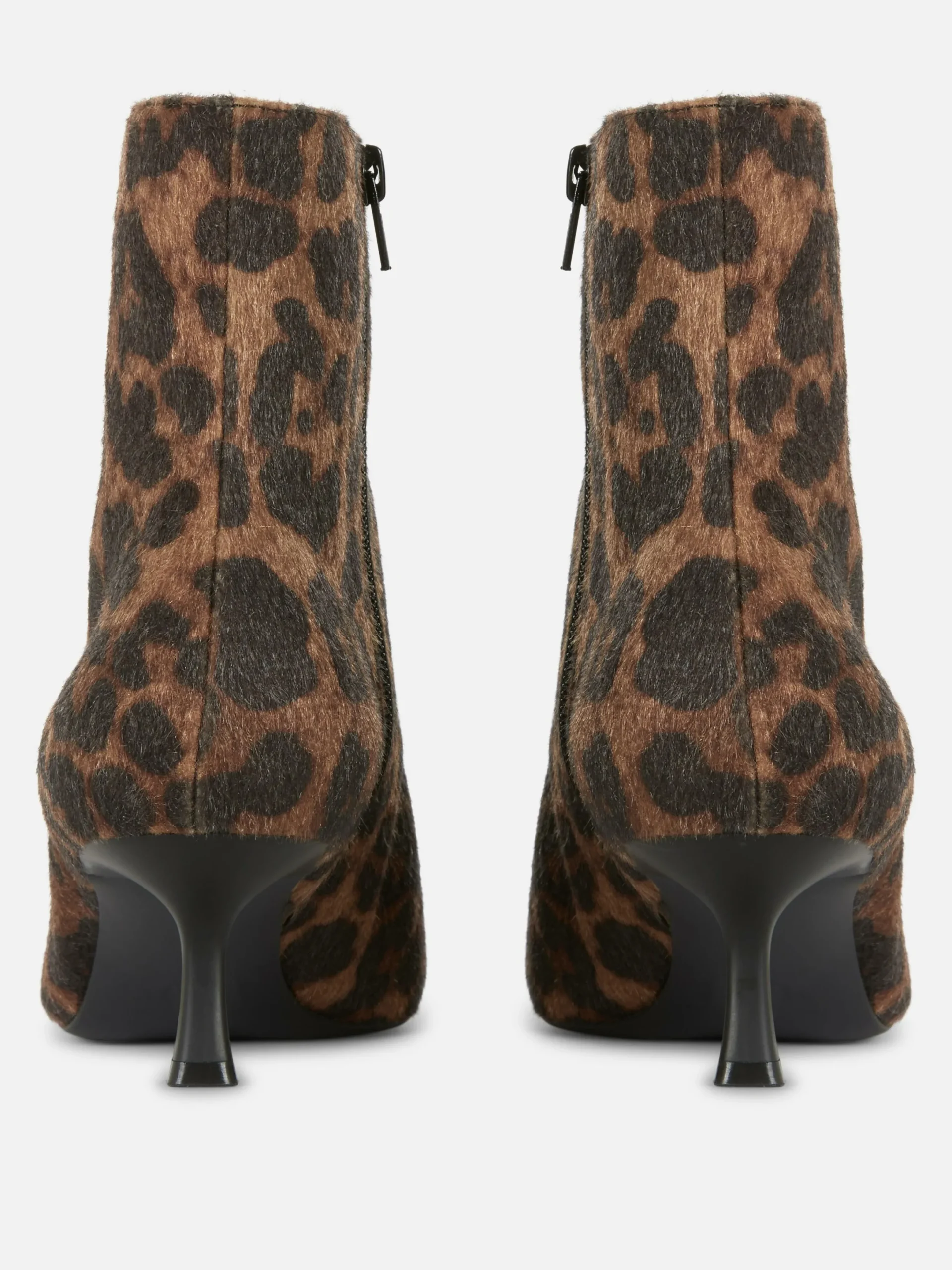 Stiefel|Primark Stiefel Mit Leopardenmuster Und Kitten-Heel Multi