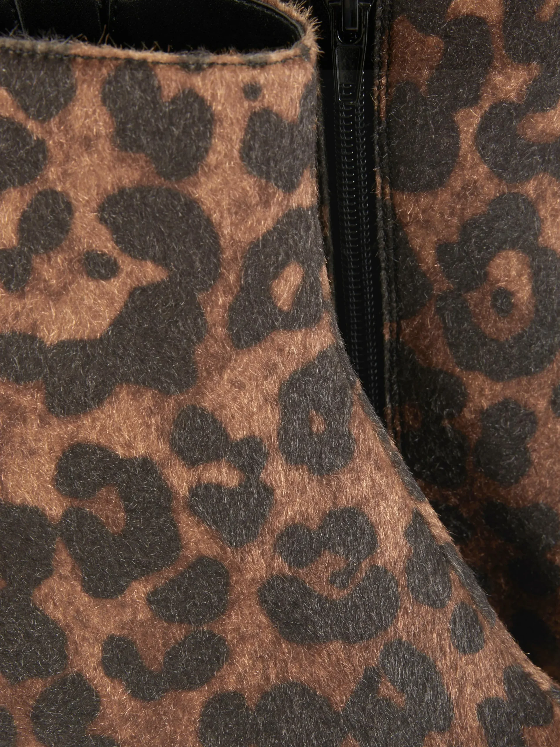 Stiefel|Primark Stiefel Mit Leopardenmuster Und Kitten-Heel Multi