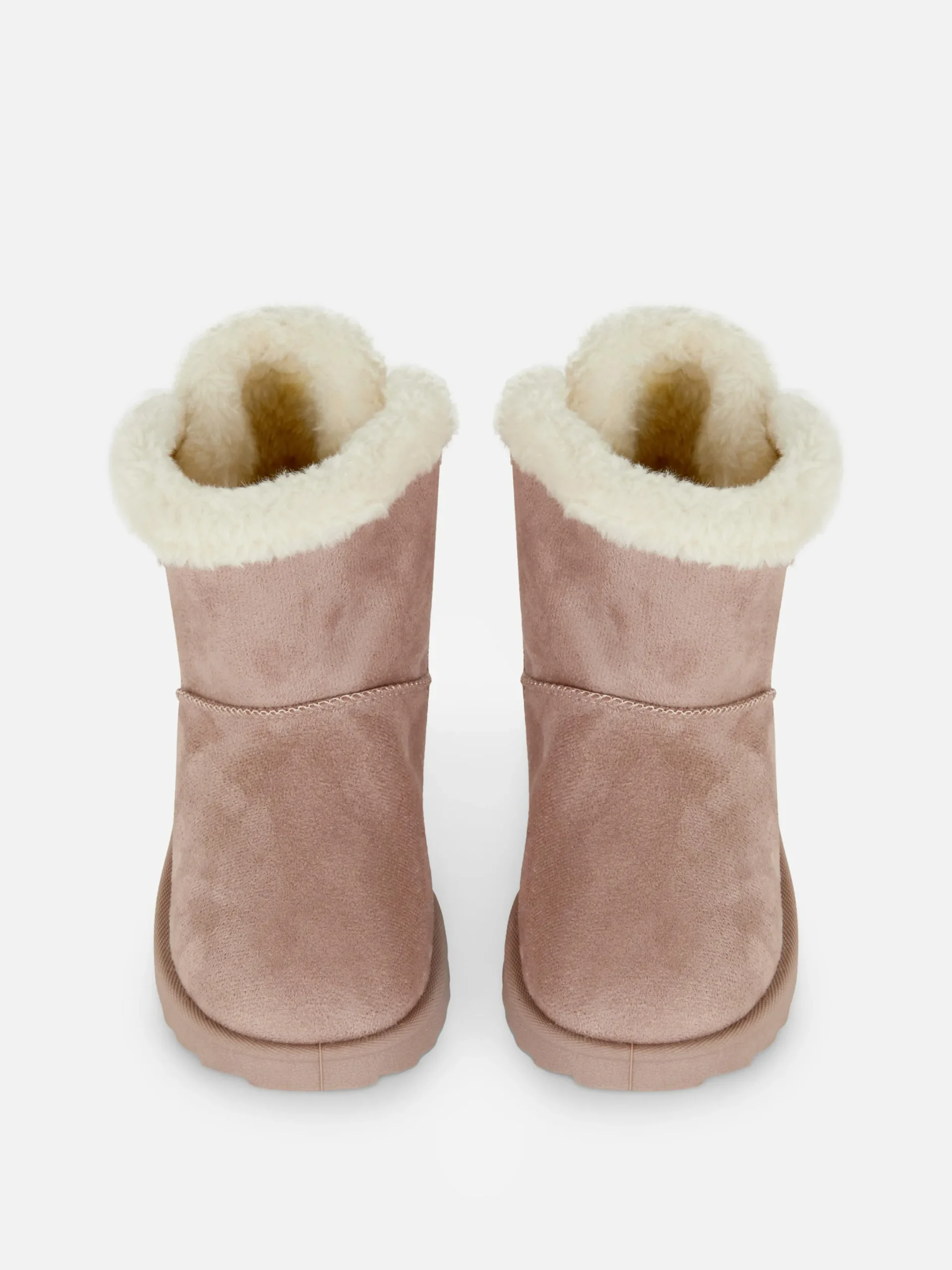 Stiefel Und Gummistiefel|Primark Stiefel Mit Plüschfutter Und Schleife Hinten Rosa