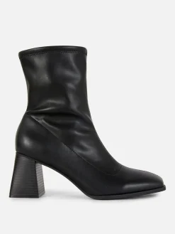 Stiefel|Primark Stiefeletten Im Stretch-Design Schwarz
