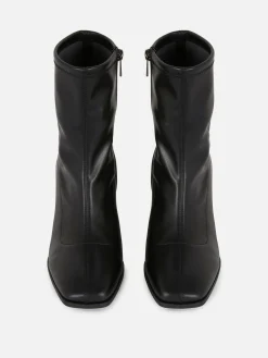 Stiefel|Primark Stiefeletten Im Stretch-Design Schwarz
