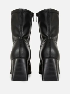 Stiefel|Primark Stiefeletten Im Stretch-Design Schwarz