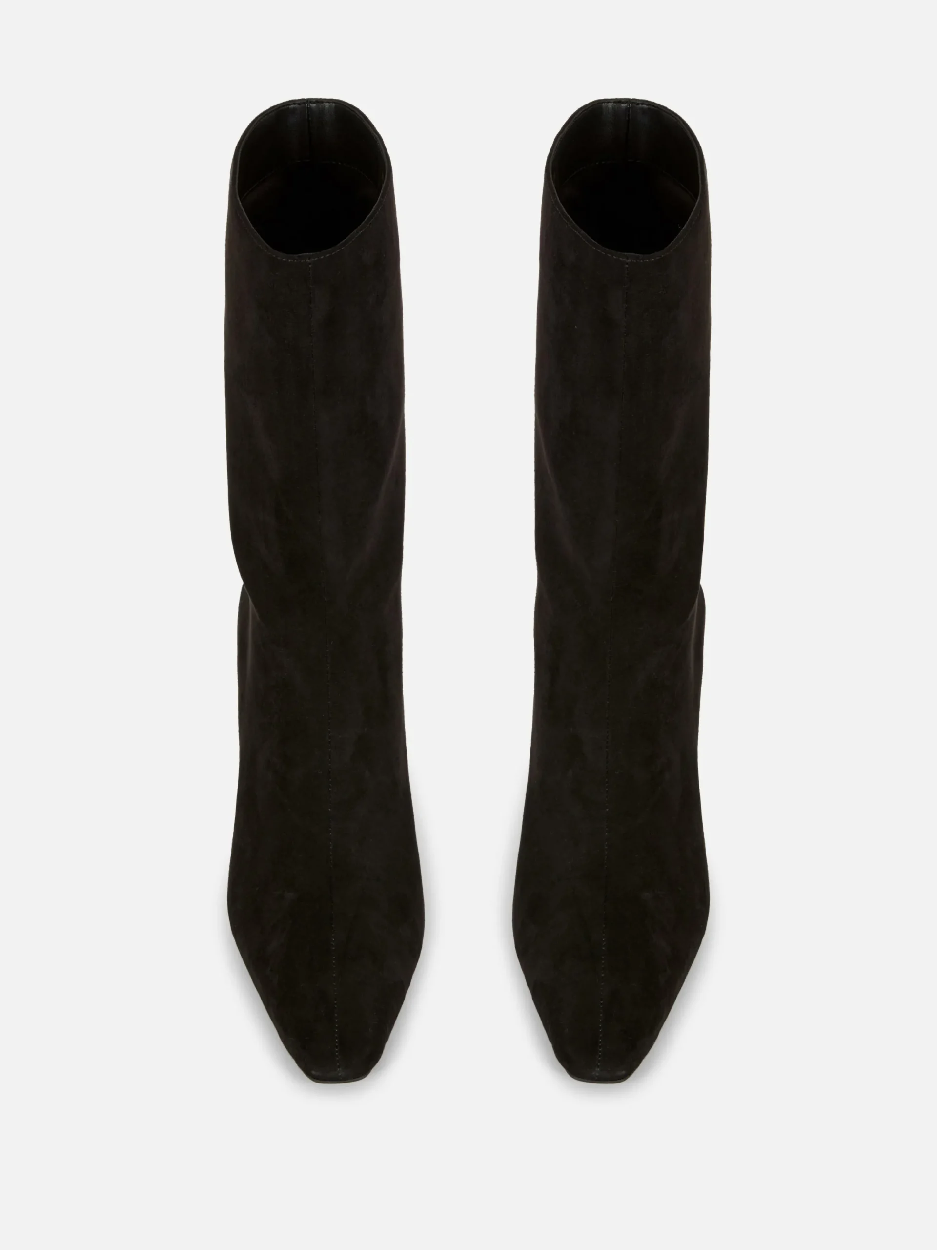 Stiefel|Primark Stiletto-Stiefel In Wildleder-Optik Schwarz
