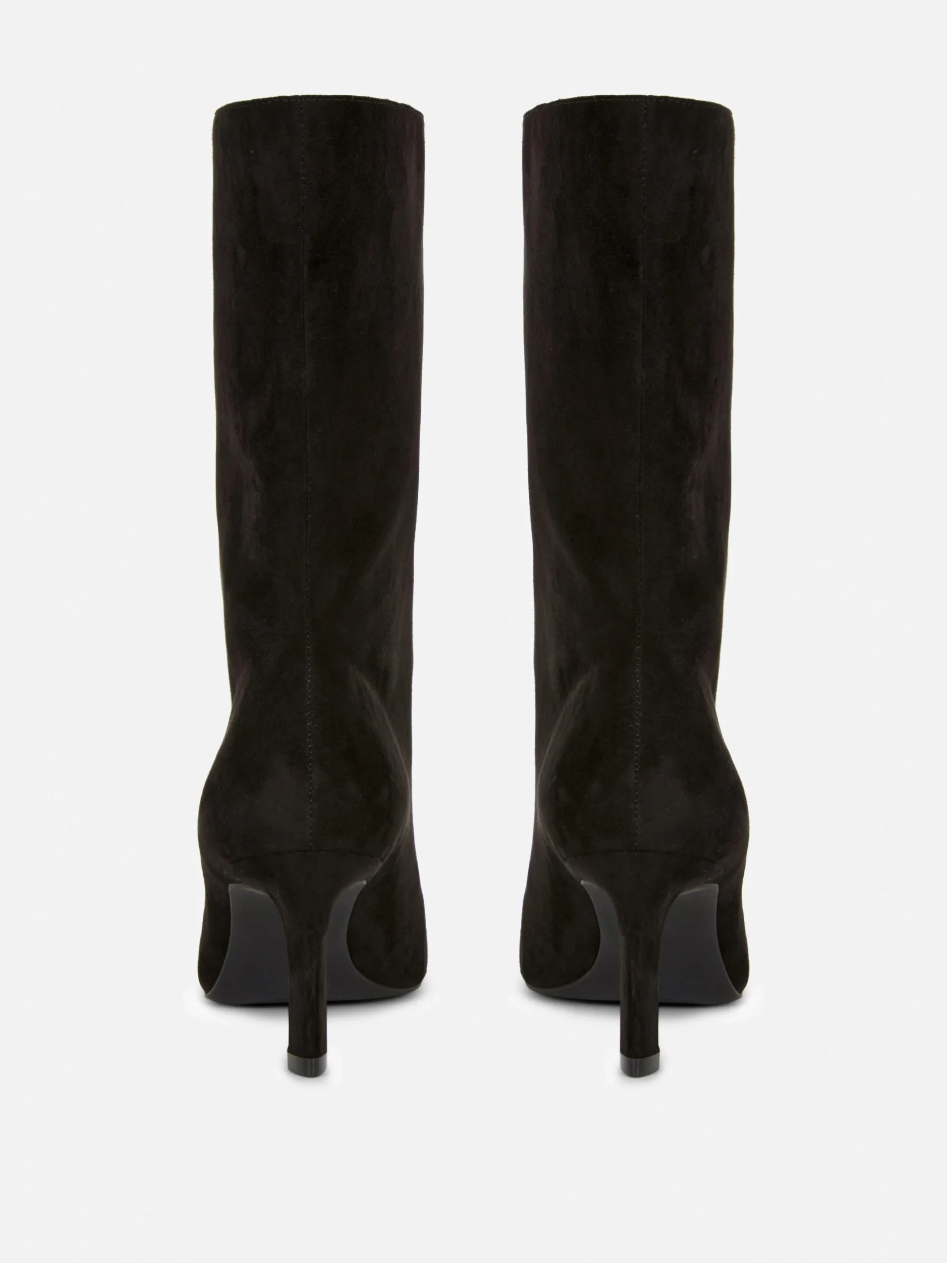 Stiefel|Primark Stiletto-Stiefel In Wildleder-Optik Schwarz