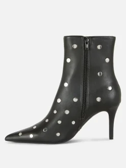Stiefel|Primark Stiletto-Stiefel Mit Spitzer Zehenpartie Schwarz