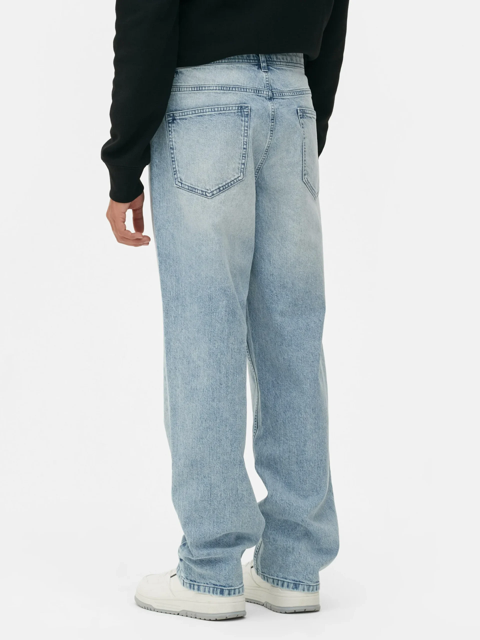 Jeans|Primark Straight Jeans Hellblau