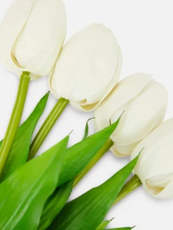 Kunstpflanzen Und -Blumen|Primark Strauß Aus Künstlichen Tulpen Weiß