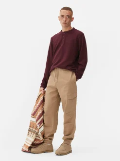 Hosen|Primark Stretch-Cargo-Jogginghose In Lockerer Passform Braun