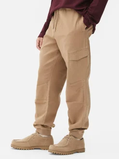Hosen|Primark Stretch-Cargo-Jogginghose In Lockerer Passform Braun