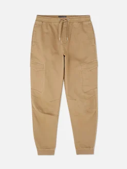 Hosen|Primark Stretch-Cargo-Jogginghose In Lockerer Passform Braun