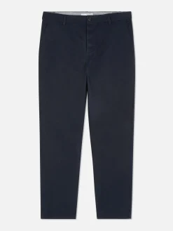 Hosen|Primark Stretch-Chinohose Mit Geradem Bein Marineblau