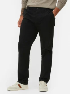 Hosen|Primark Stretch-Chinohose Mit Geradem Bein Schwarz