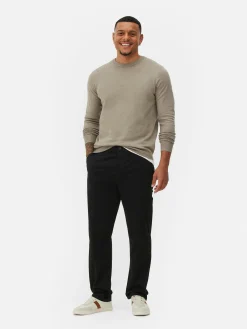 Hosen|Primark Stretch-Chinohose Mit Geradem Bein Schwarz