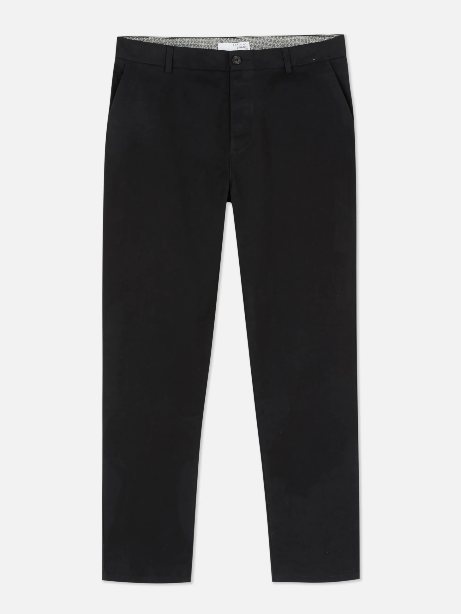 Hosen|Primark Stretch-Chinohose Mit Geradem Bein Schwarz
