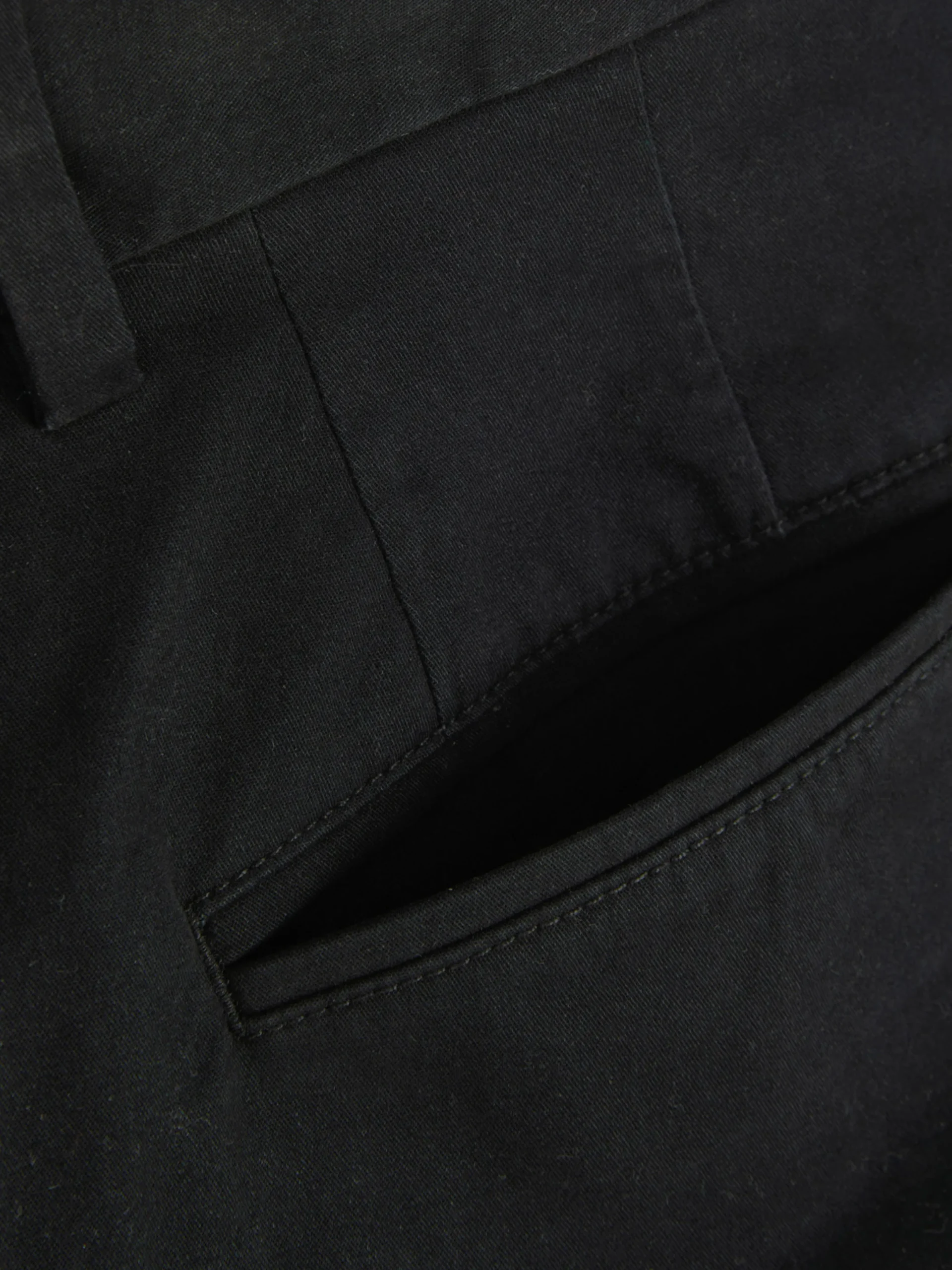 Hosen|Primark Stretch-Chinohose Mit Geradem Bein Schwarz