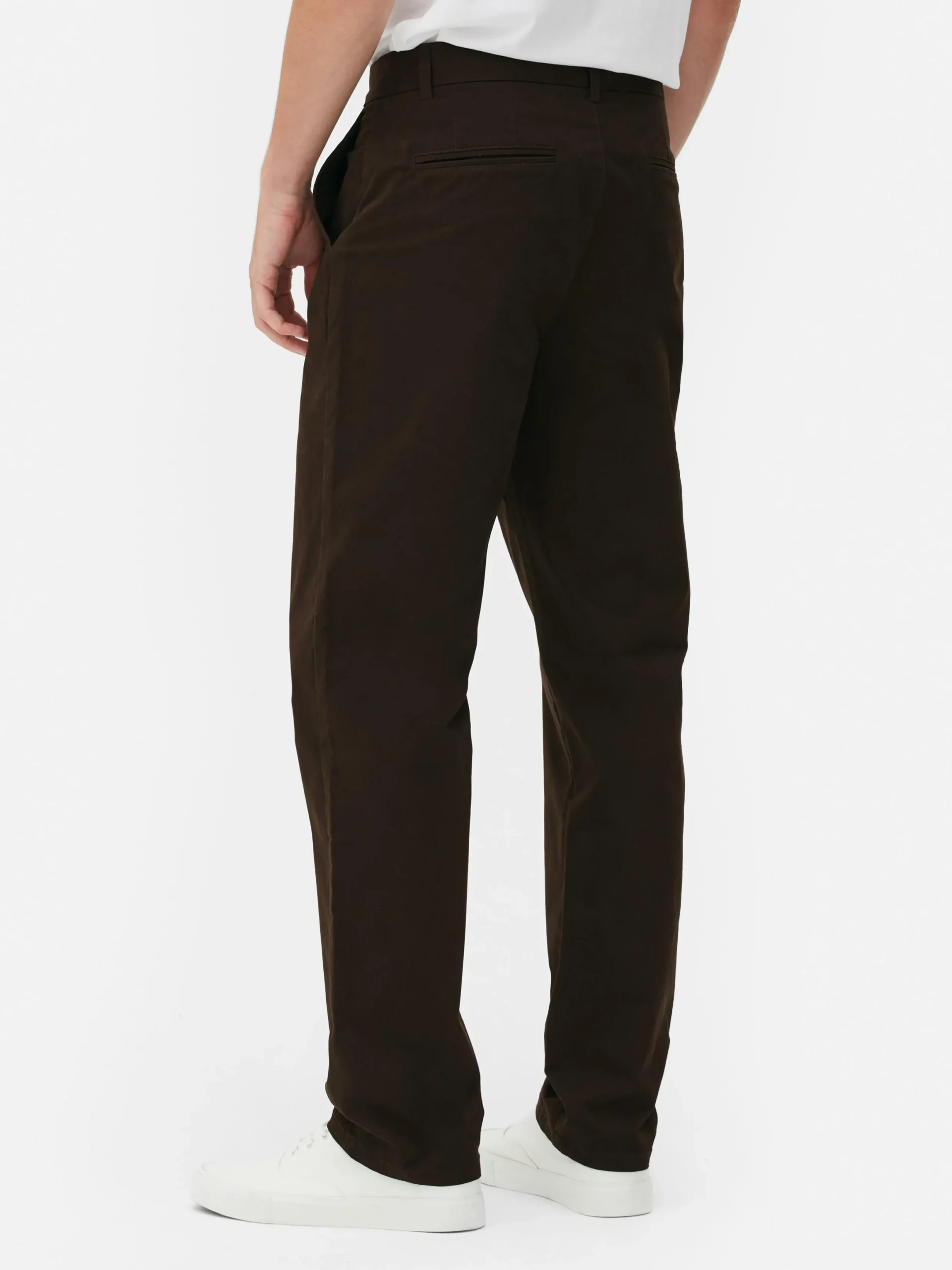 Hosen|Primark Stretch-Chinohose Mit Geradem Bein Braun