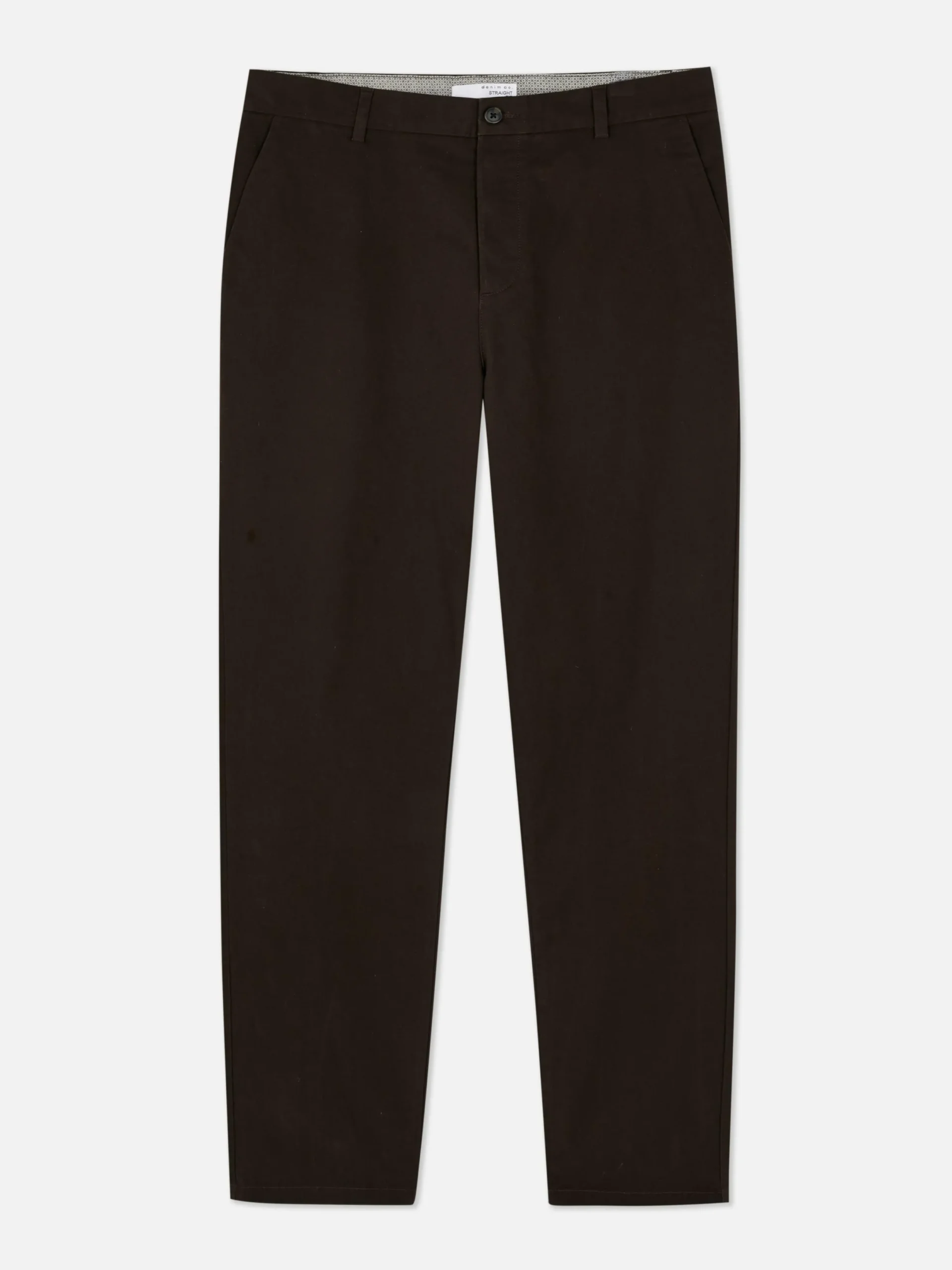 Hosen|Primark Stretch-Chinohose Mit Geradem Bein Braun