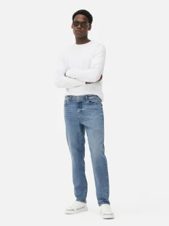 Jeans|Primark Stretch-Jeans Mit Geradem Bein Hellblau