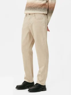 Jeans|Primark Stretch-Jeans Mit Geradem Bein Steinfarben