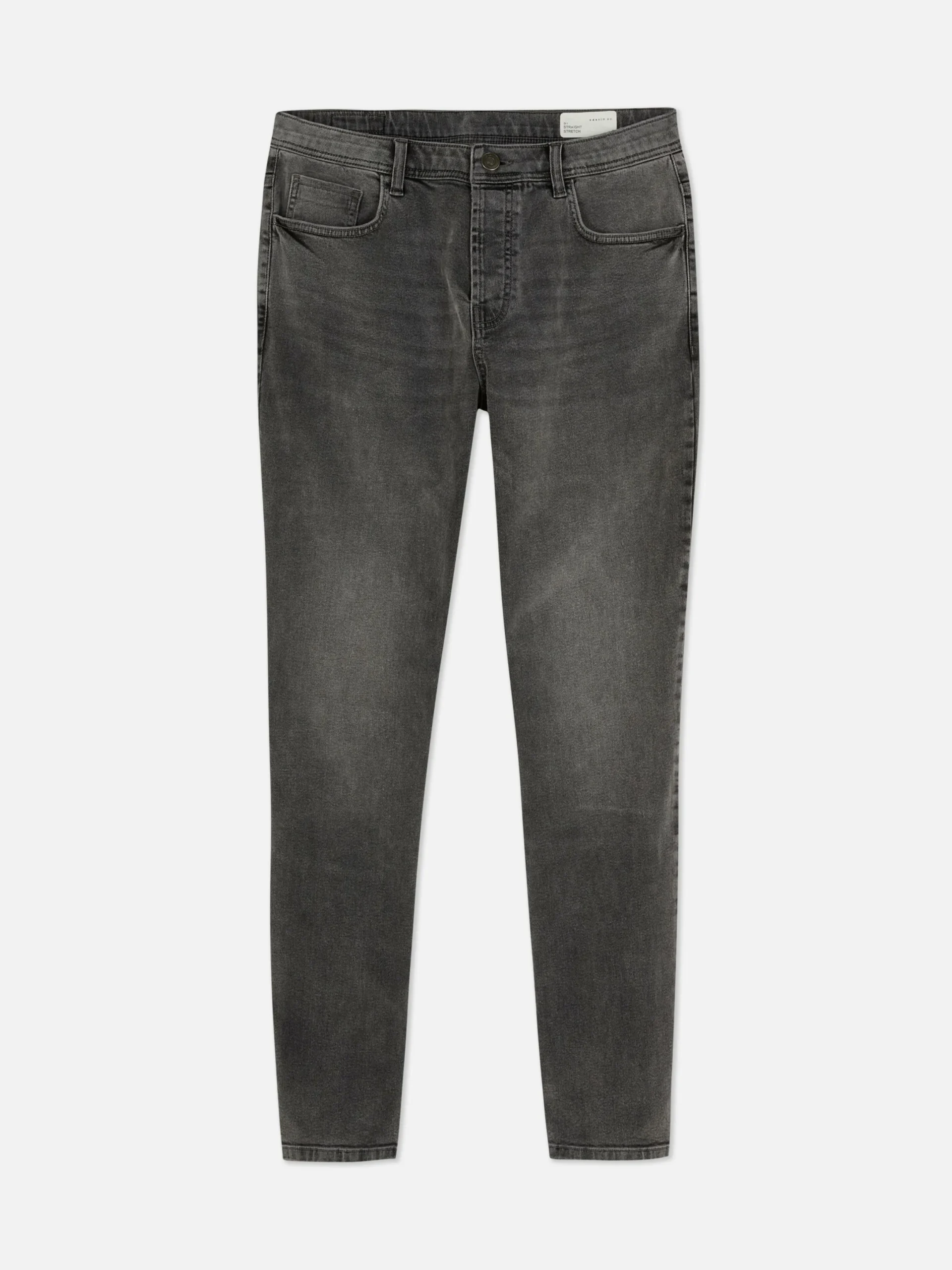 Jeans|Primark Stretch-Jeans Mit Geradem Bein Dunkelgrau