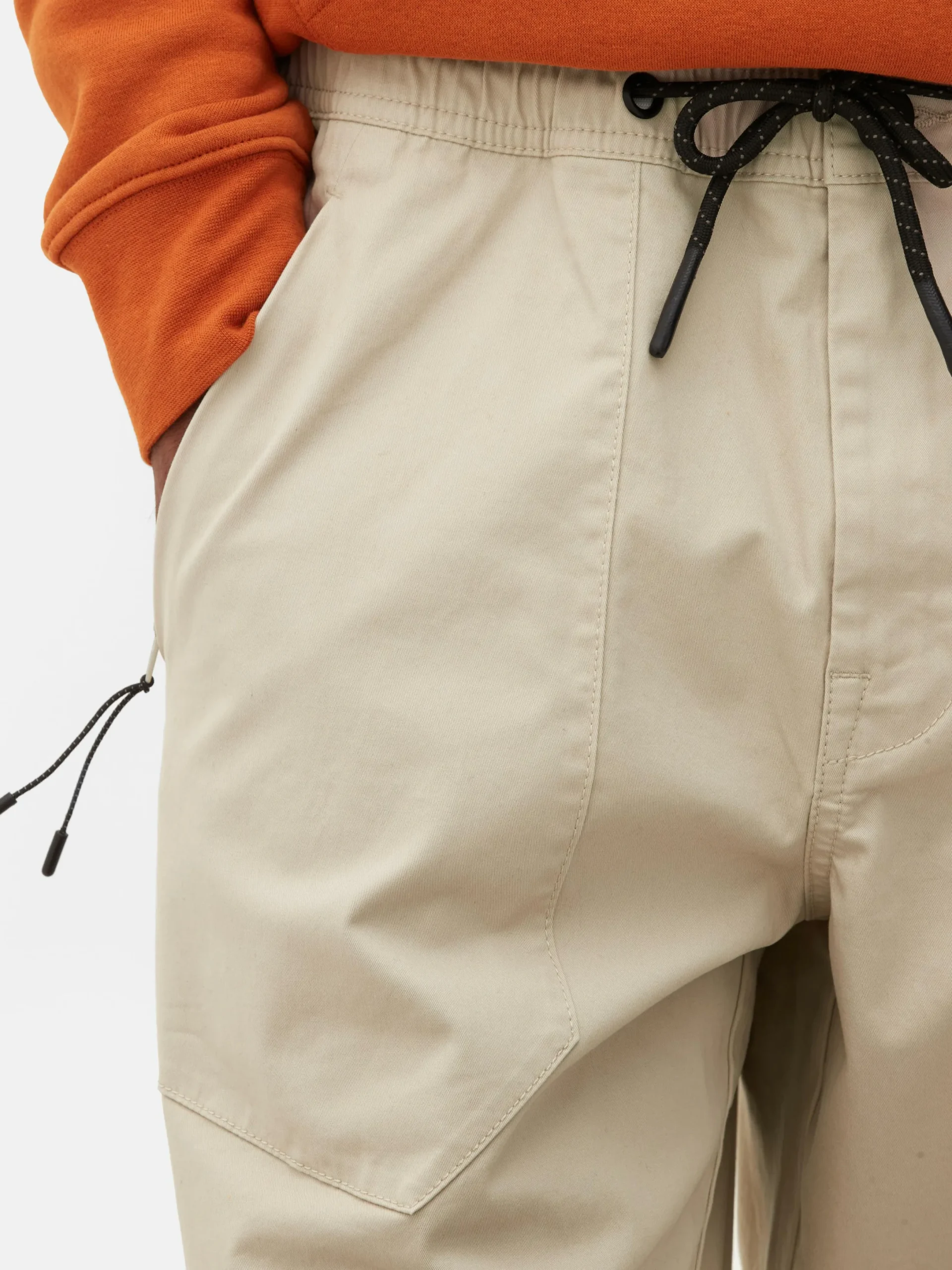 Hosen|Jogginghosen|Primark Stretch-Jogginghose In Lässiger Passform Steinfarben