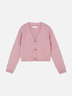Pullover Und Cardigans|Primark Strickcardigan Mit Rollsaum Rosa