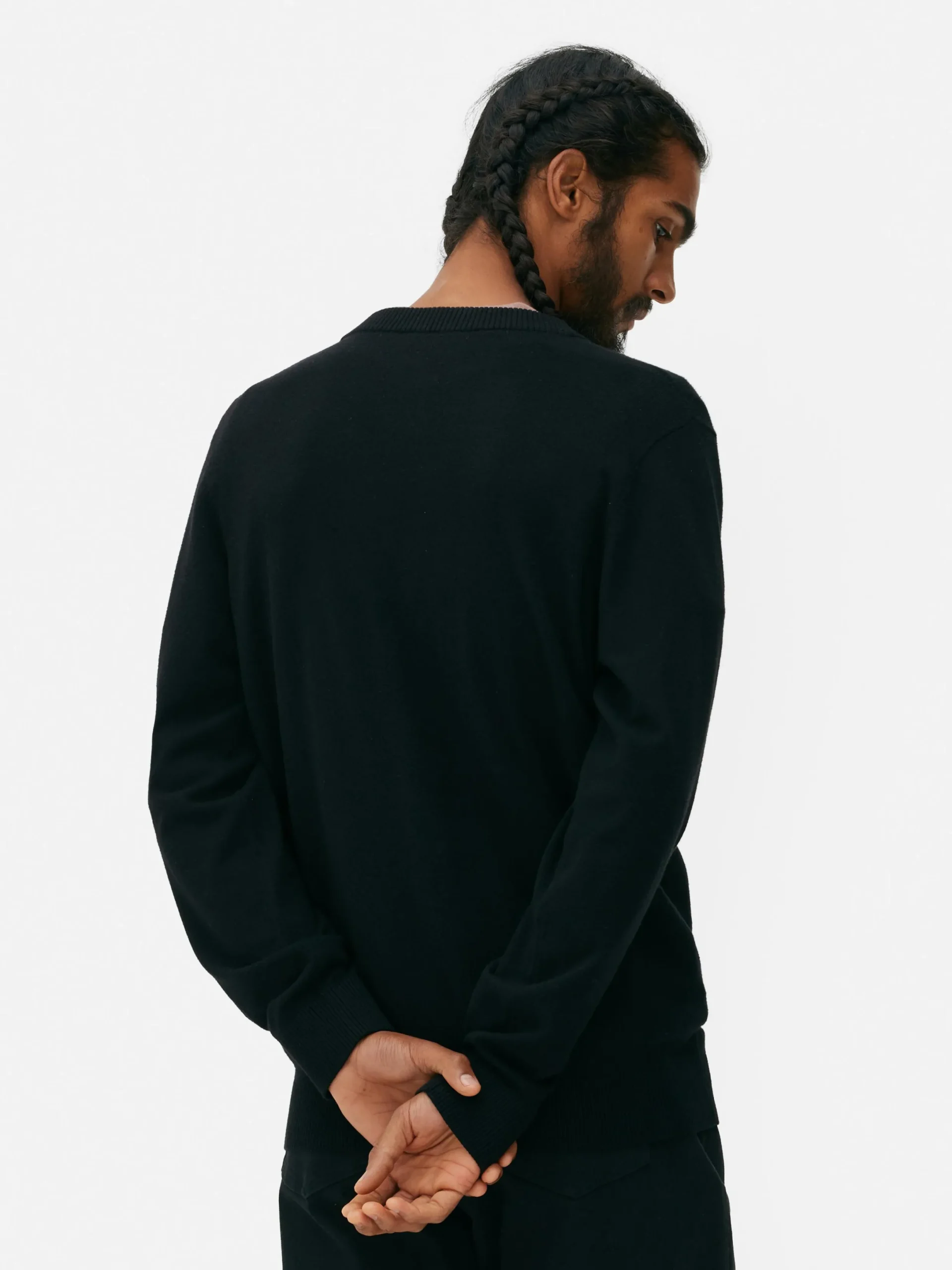 Pullover Und Cardigans|Primark Strickjacke Mit Großen Knöpfen Schwarz